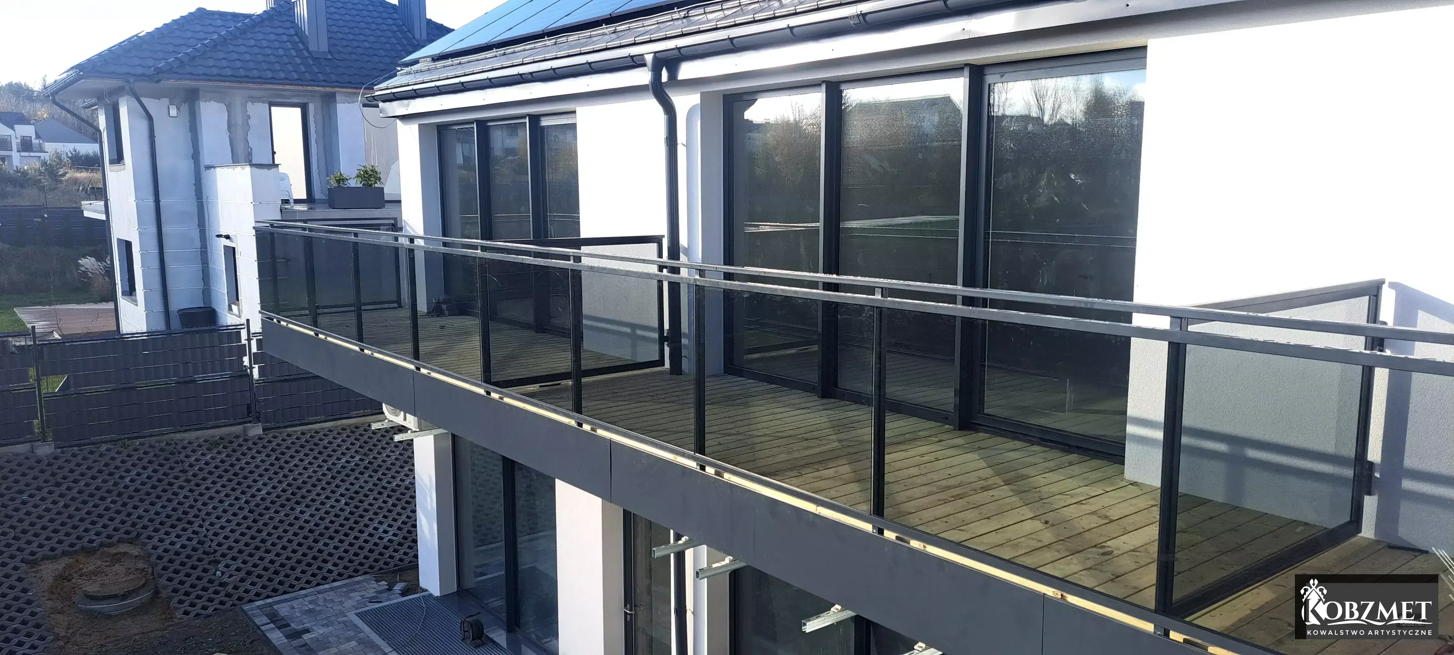 Balustrady zewnętrzne — KOBZMET