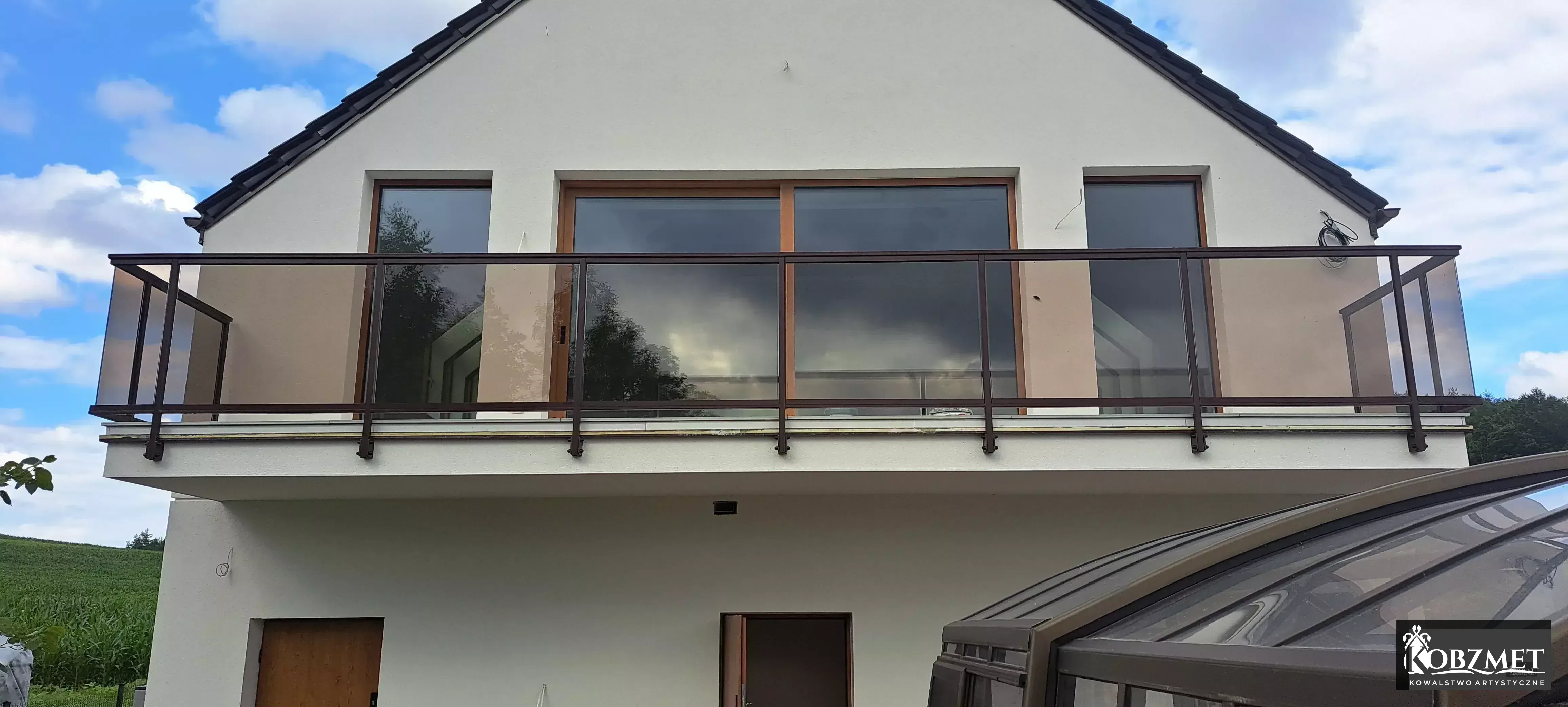 Balustrady zewnętrzne — KOBZMET